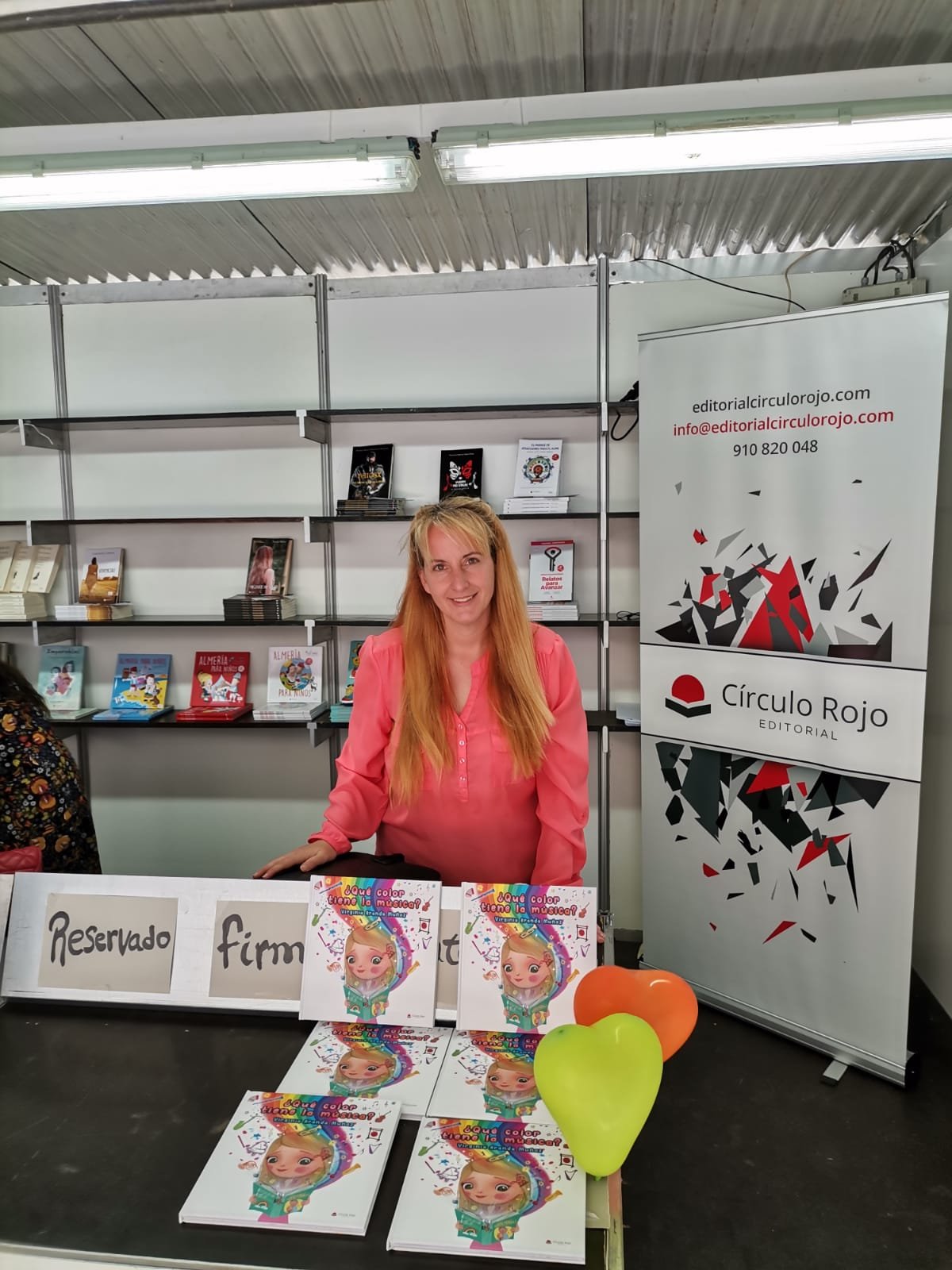 feria del libro de Almería foto presentacion