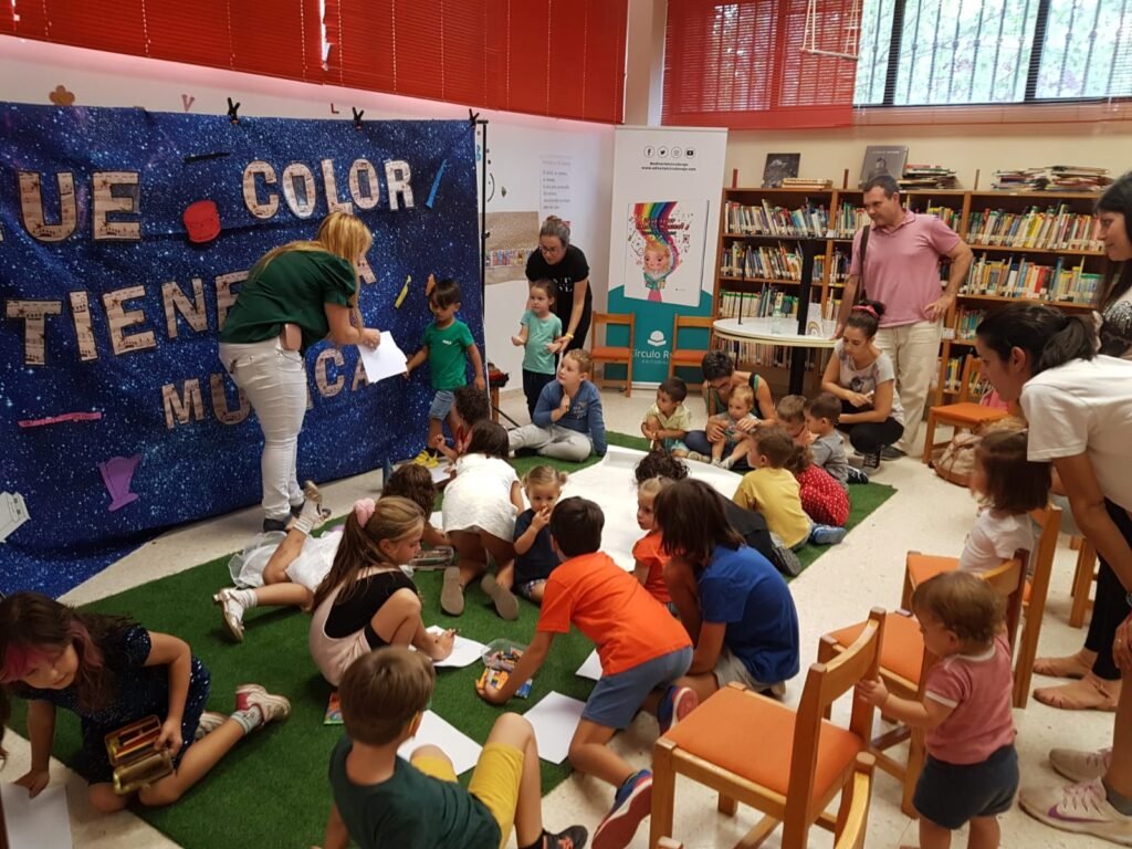 cuentacuentos en finde enseñando cuento