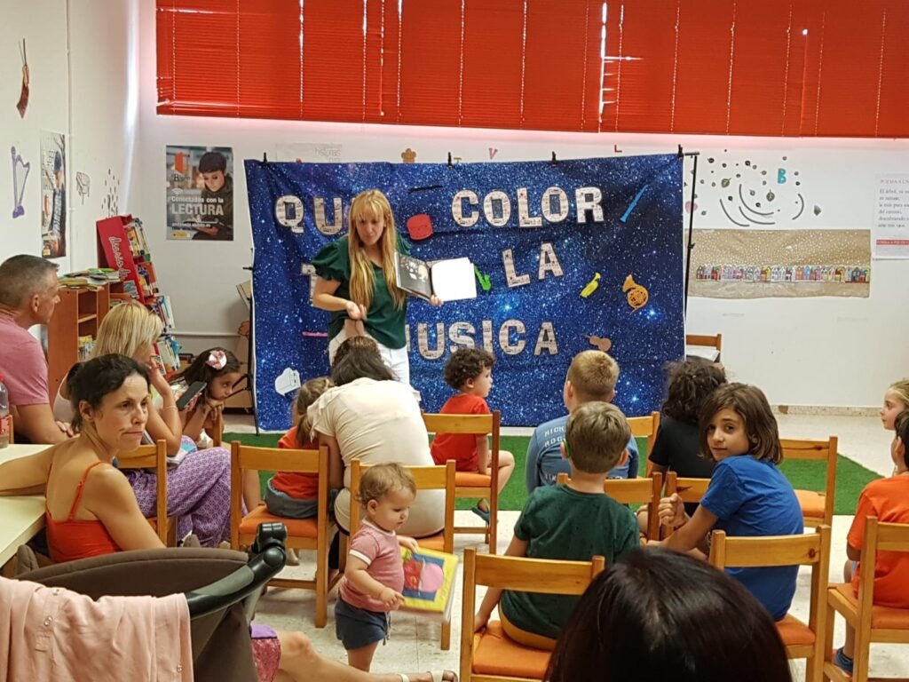 Cuentacuentos en finde publico