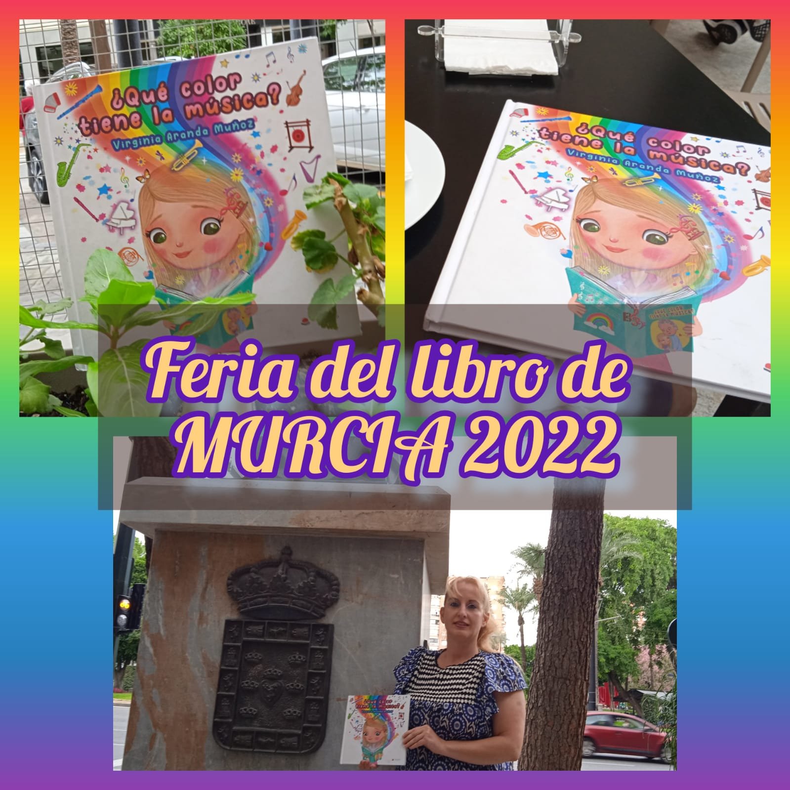 Collage Feria Libro de Murcia