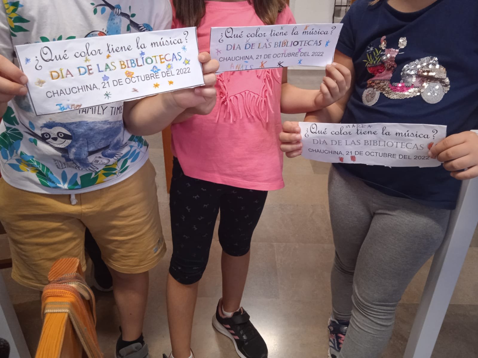 todas las actividades del cuentacuento chauchina