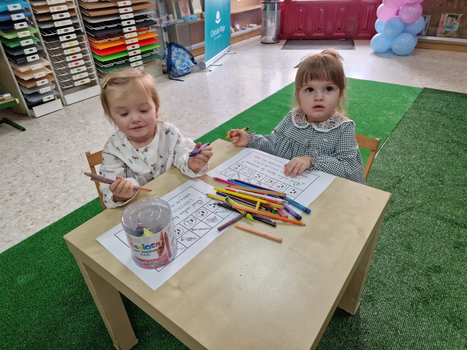 pintando en melgrafics