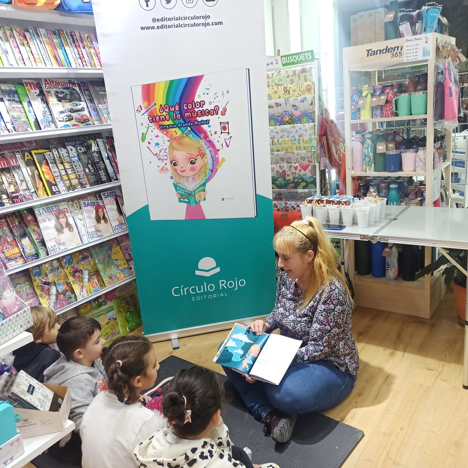 Concentrados en cuentacuentos en noviembre