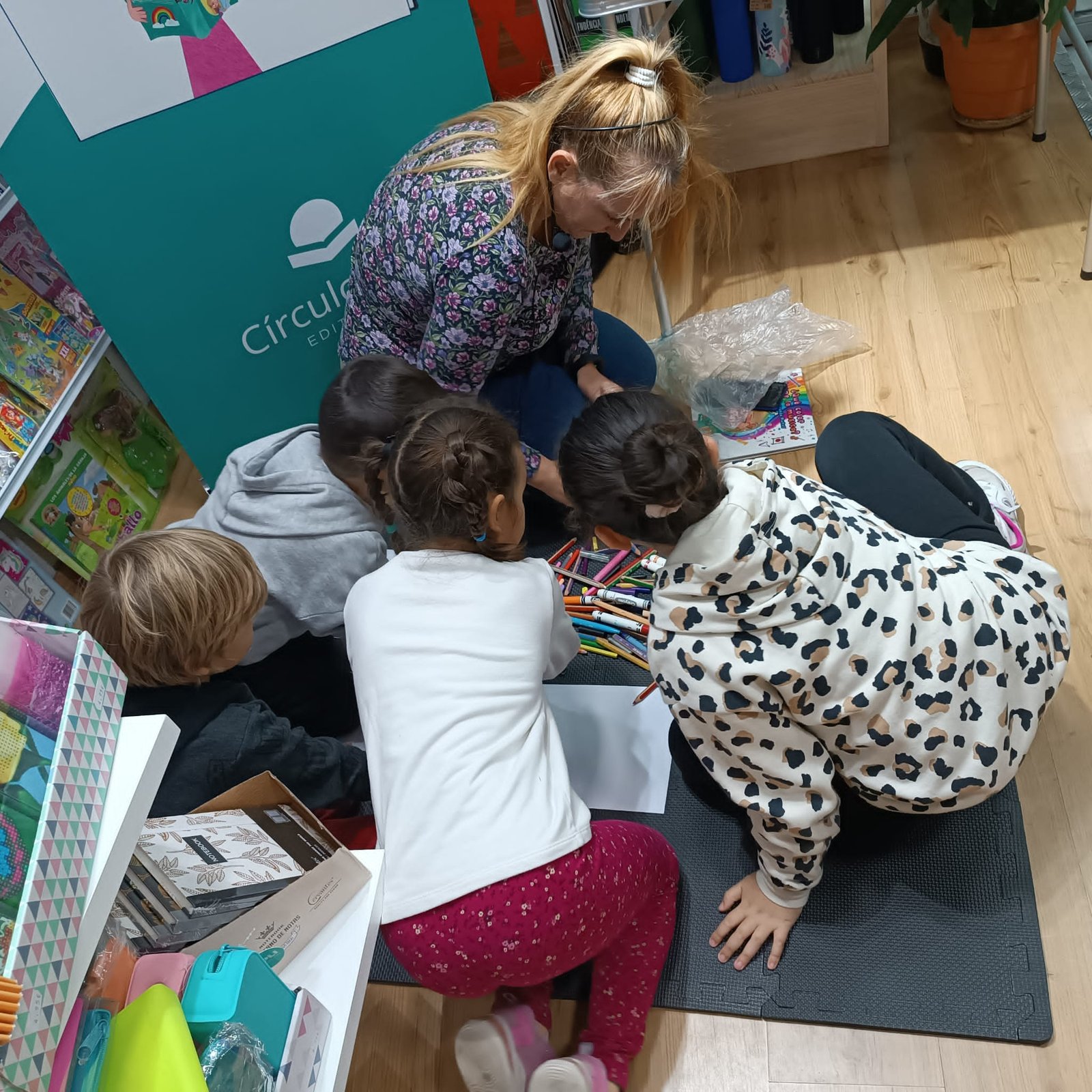 equipo en cuentacuentos en noviembre