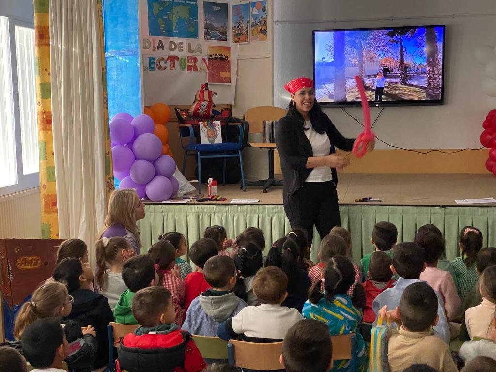 cuentacuentos en la actividad corsaria