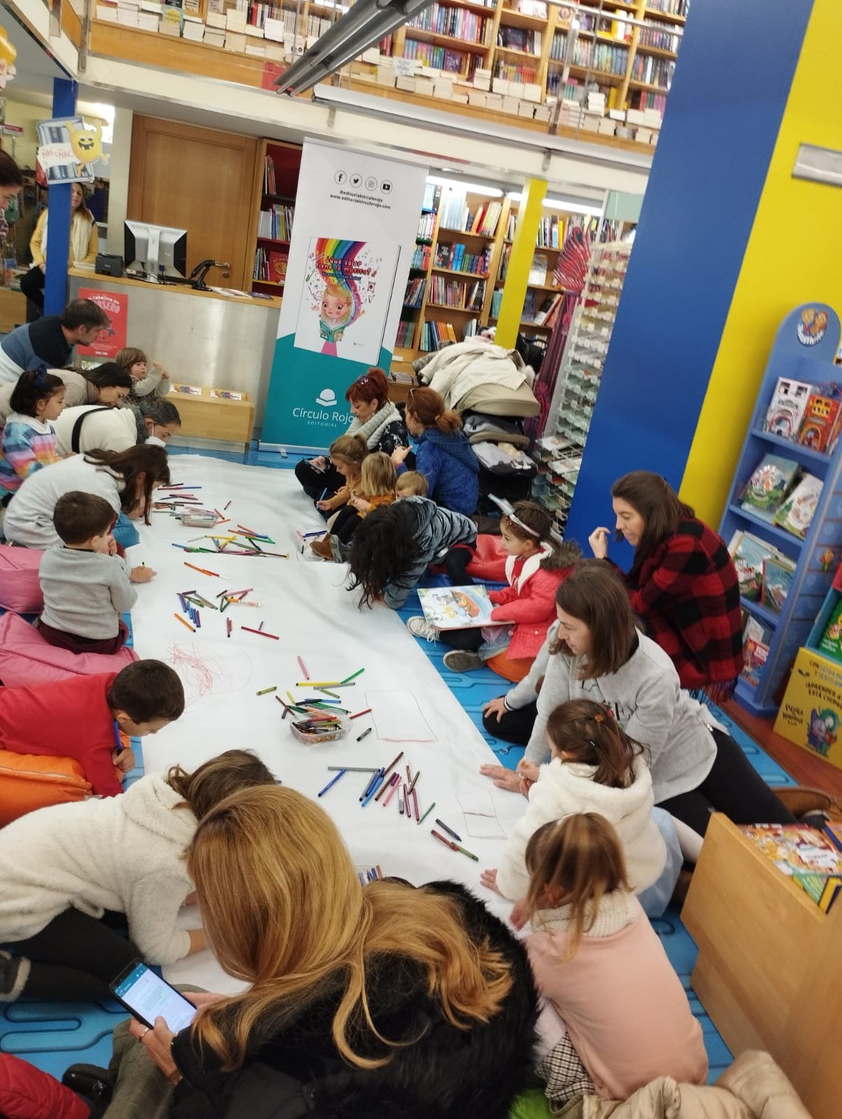 Cuentacuentos en libreria Picasso