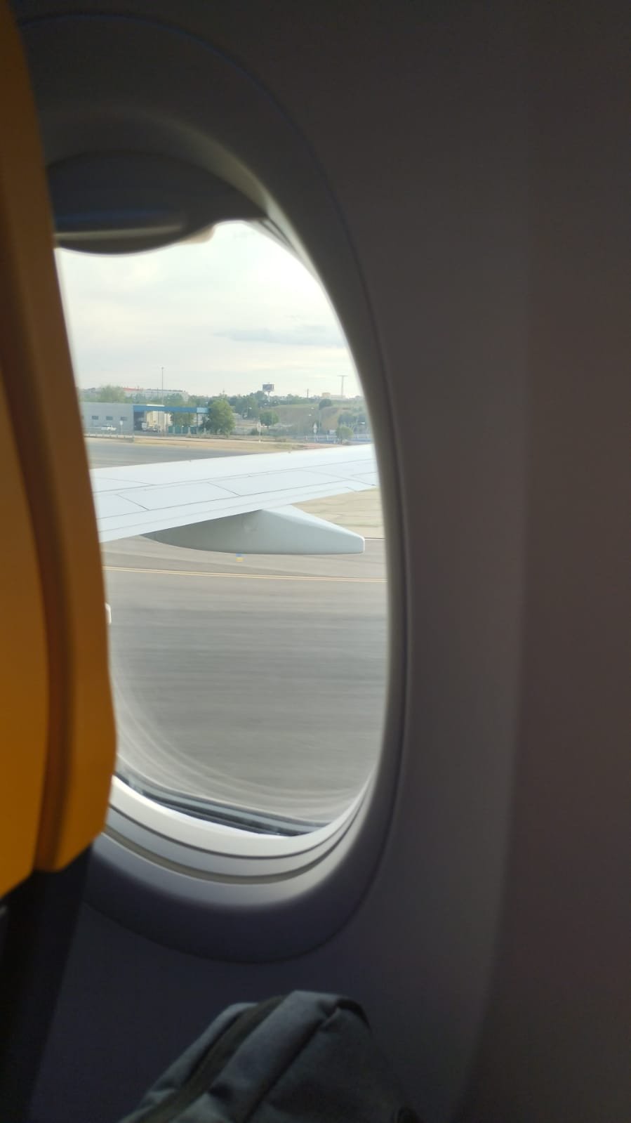 vistas desde el avion a Brindisi