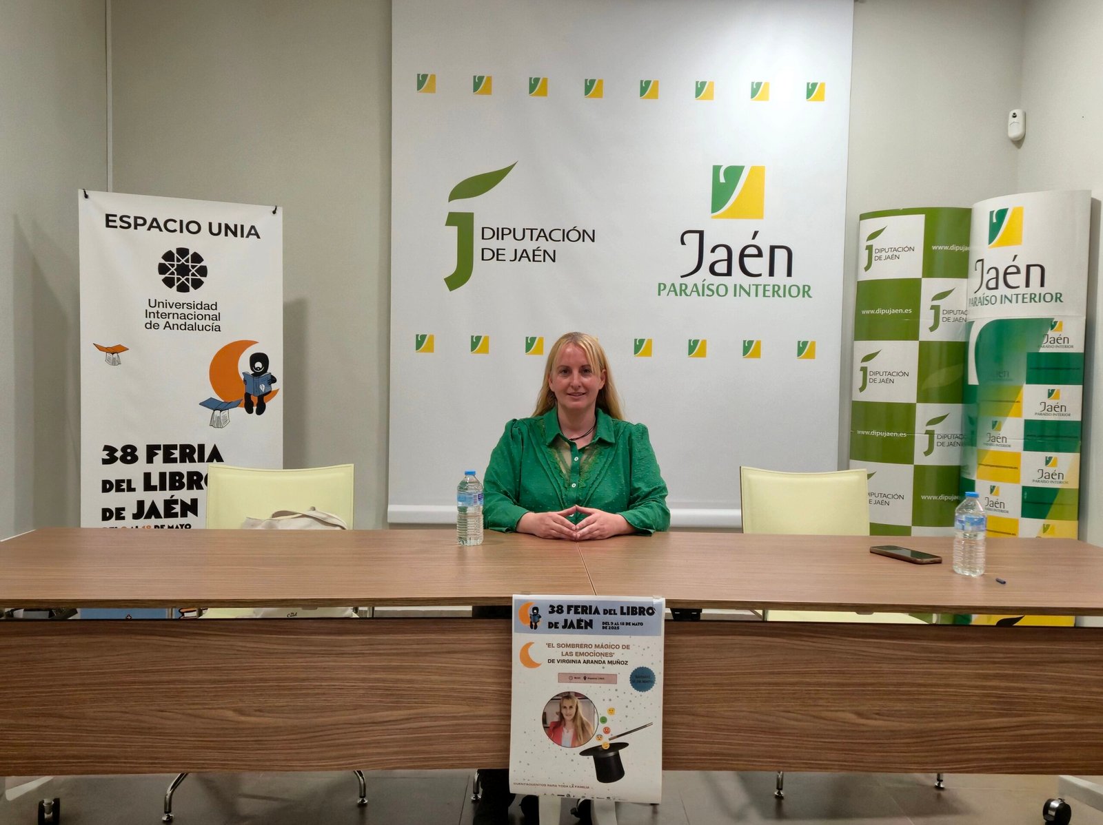 Feria del libro de Jaén Virginia Aranda