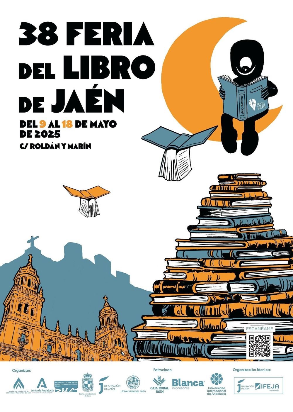feria del libro de jaén cartel general