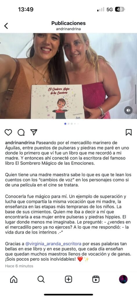 feria marinera de aguilas publicación instagram