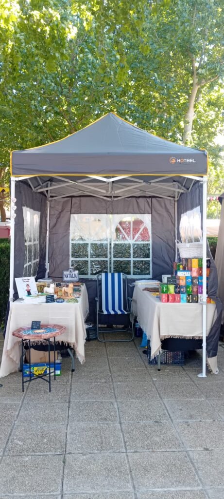 stand feria medieval de guadix